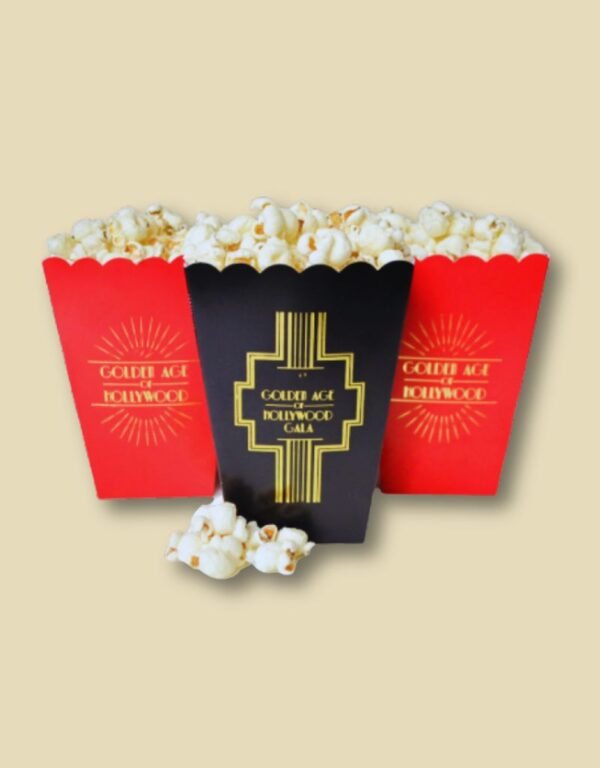 printed popcorn boxes