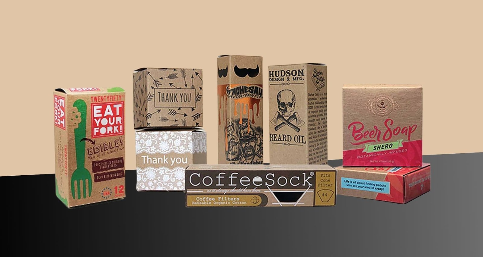 Custom Organic Products Boxes