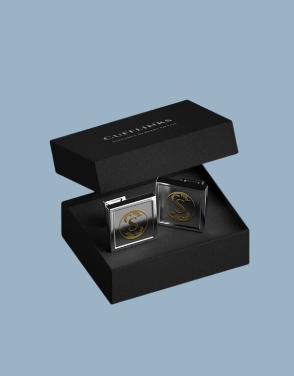 custom cufflink printed boxes