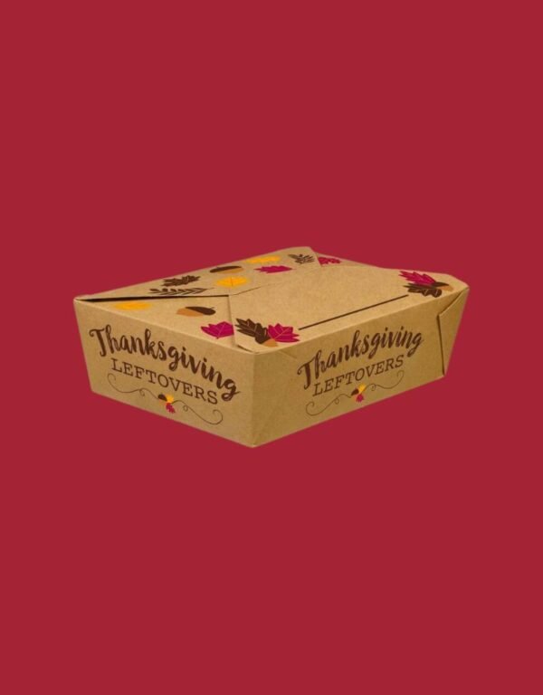 custom thanksgiving food boxes packaging