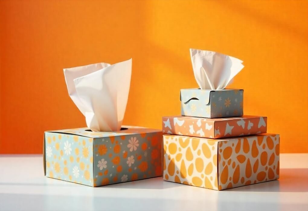 custom tissue box dimensions