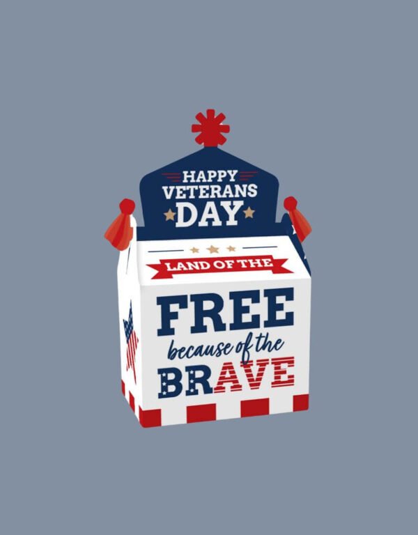 custom veterans day boxes