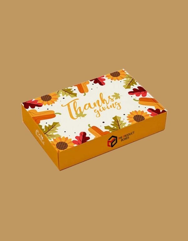 printed custom thanksgiving gift boxes